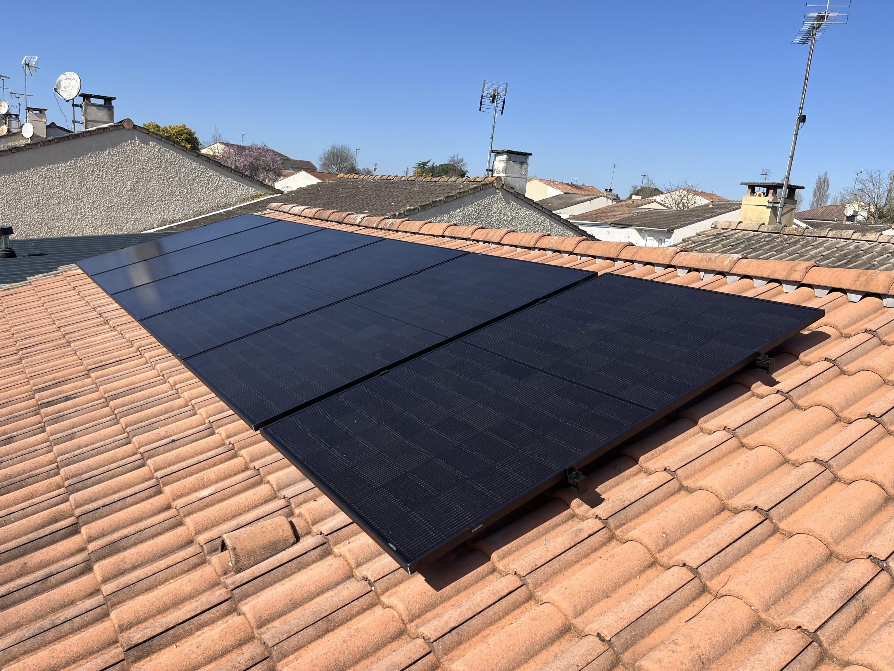 Panneaux solaires à Langon
